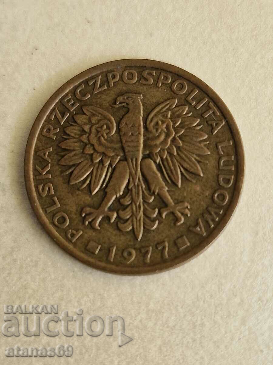 2 ζλότι 1977 Πολωνία με τιμή 0.89 BGN | € 0.46 2 ζλότι 1977 Πολωνία με τιμή 0.89 BGN | € 0.46