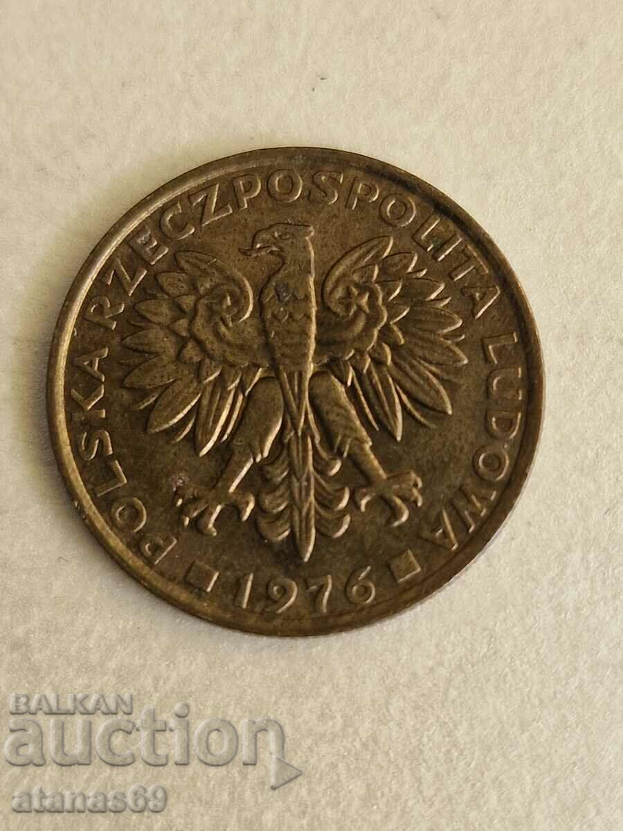 2 zlotys 1976 Poland with price 0.89 BGN | € 0.46 2 zlotys 1976 Poland with price 0.89 BGN | € 0.46