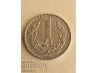 1 zloty 1975 Polonia