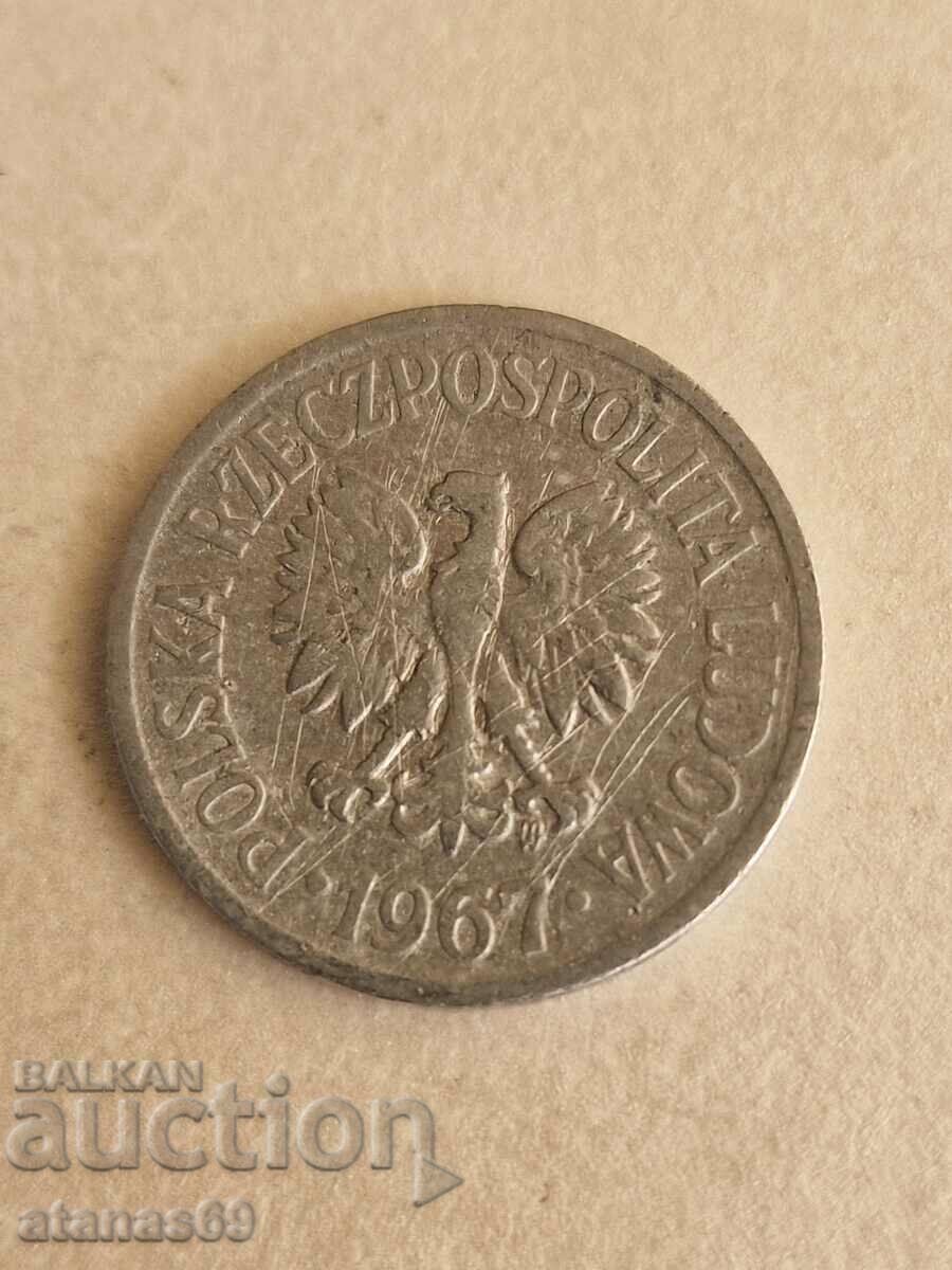 20 groszy 1967. Poland with price 0.69 BGN | € 0.35 20 groszy 1967. Poland with price 0.69 BGN | € 0.35