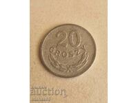 20 гроша 1967 г. Полша
