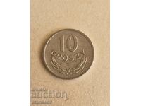 10 гроша 1974 г. Полша
