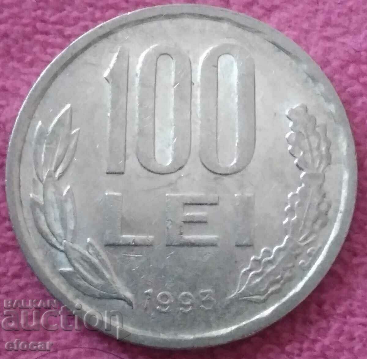 100 lei Romania 1993