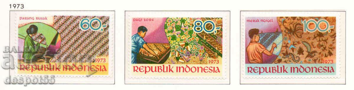1973. Индонезия. 10 год. Световна продоволствена програма.