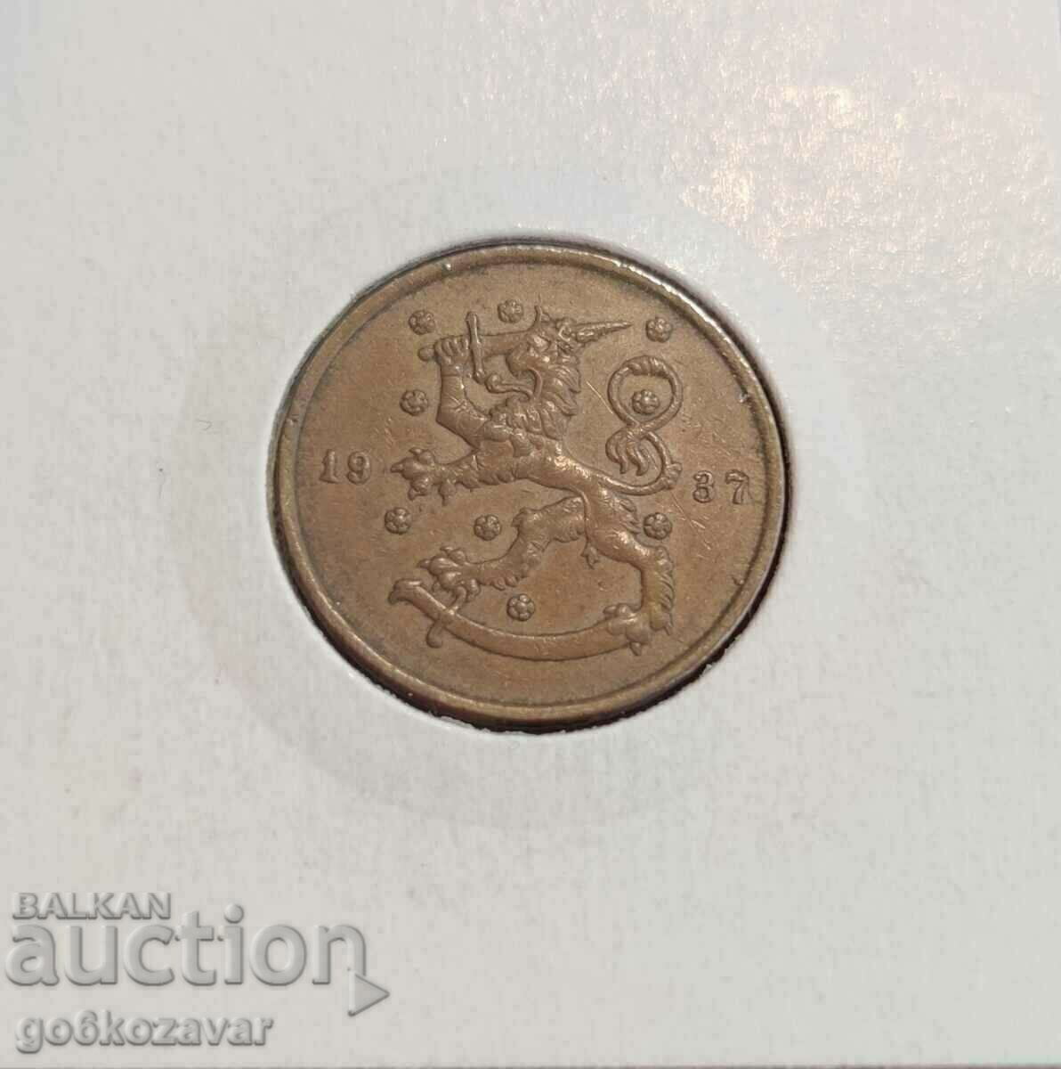 Φινλανδία 10 πένες 1937 με τιμή € 1.00 | 1.96 BGN