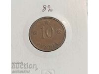 Finlanda 10 bani 1937