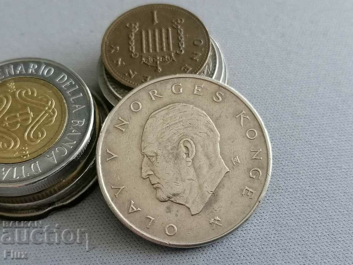 Coin - Norway - 5 kroner 1976 with price 3.00 BGN | € 1.53 Coin - Norway - 5 kroner 1976 with price 3.00 BGN | € 1.53