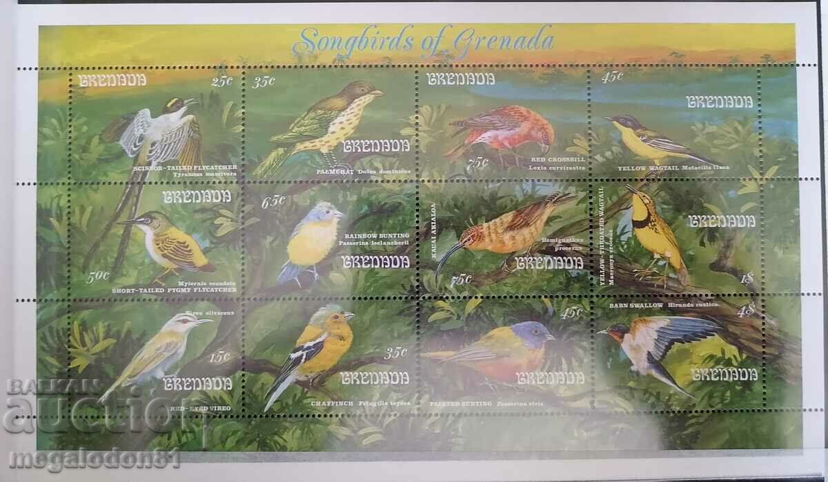 Гренада  - пойни птици