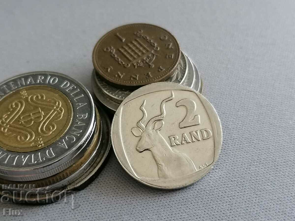 Coin - South Africa - 2 ranks 1990