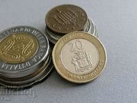 Монета - Ямайка - 20 долара | 2000г.