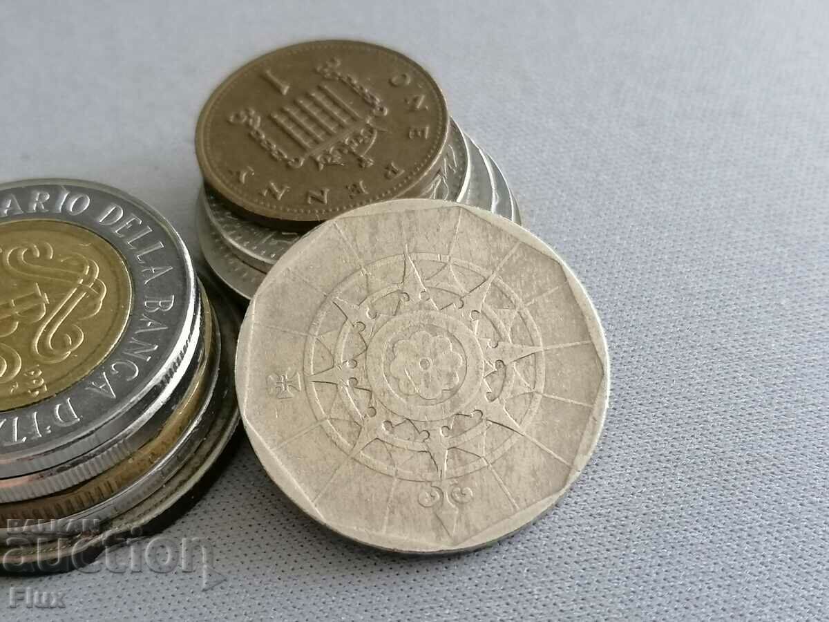 Coin - Portugal - 20 escudos 1987 with price 1.60 BGN | € 0.82 Coin - Portugal - 20 escudos 1987 with price 1.60 BGN | € 0.82