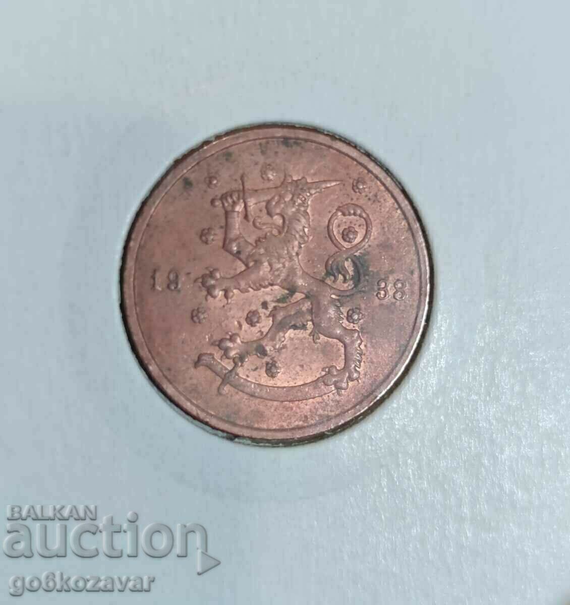 Finland 10 pennies 1938 with price 1.80 BGN | € 0.92 Finland 10 pennies 1938 with price 1.80 BGN | € 0.92