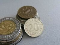 Монета - Естония - 20 сенти | 1999г.