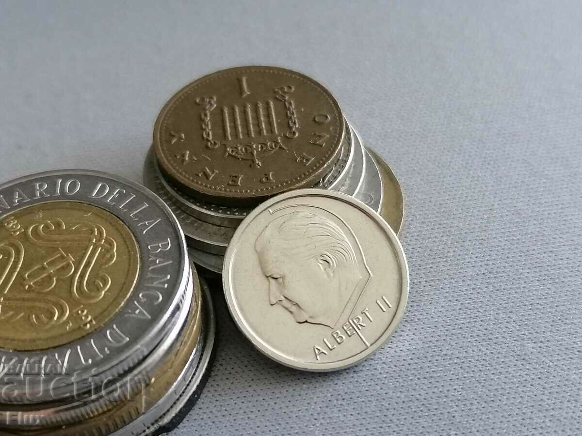 Coin - Belgium - 1 franc | 1994 with price 0.80 BGN | € 0.41 Coin - Belgium - 1 franc | 1994 with price 0.80 BGN | € 0.41