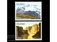 Islanda 1986 Europa CEPT (**) curat, netimbrat