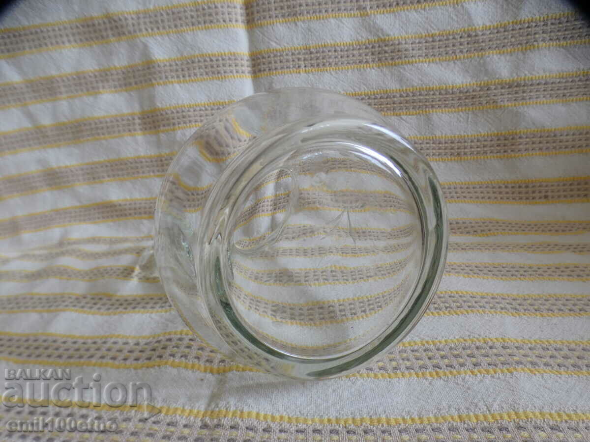 Etched glass jug - 6 Etched glass jug - 6