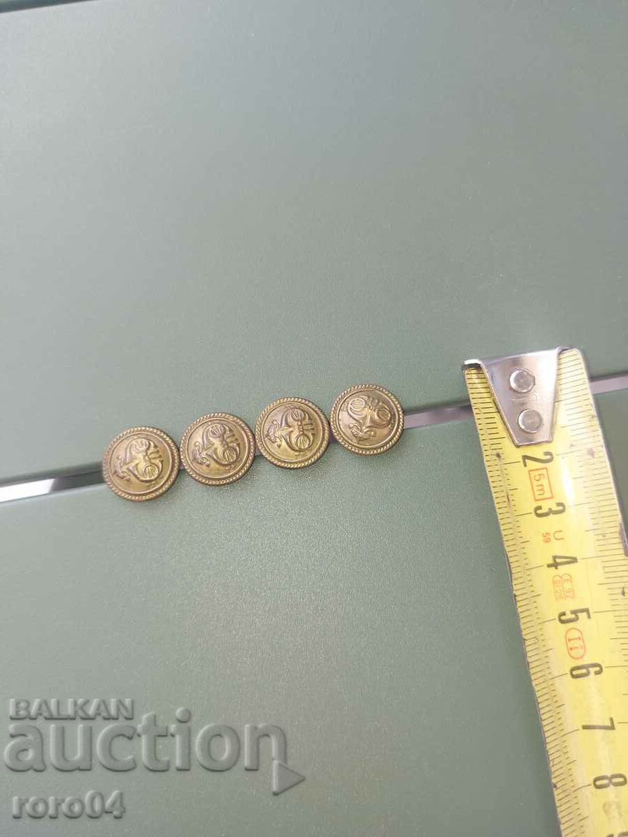 OFFICER'S BUTTONS - KINGDOM OF BULGARIA - 5