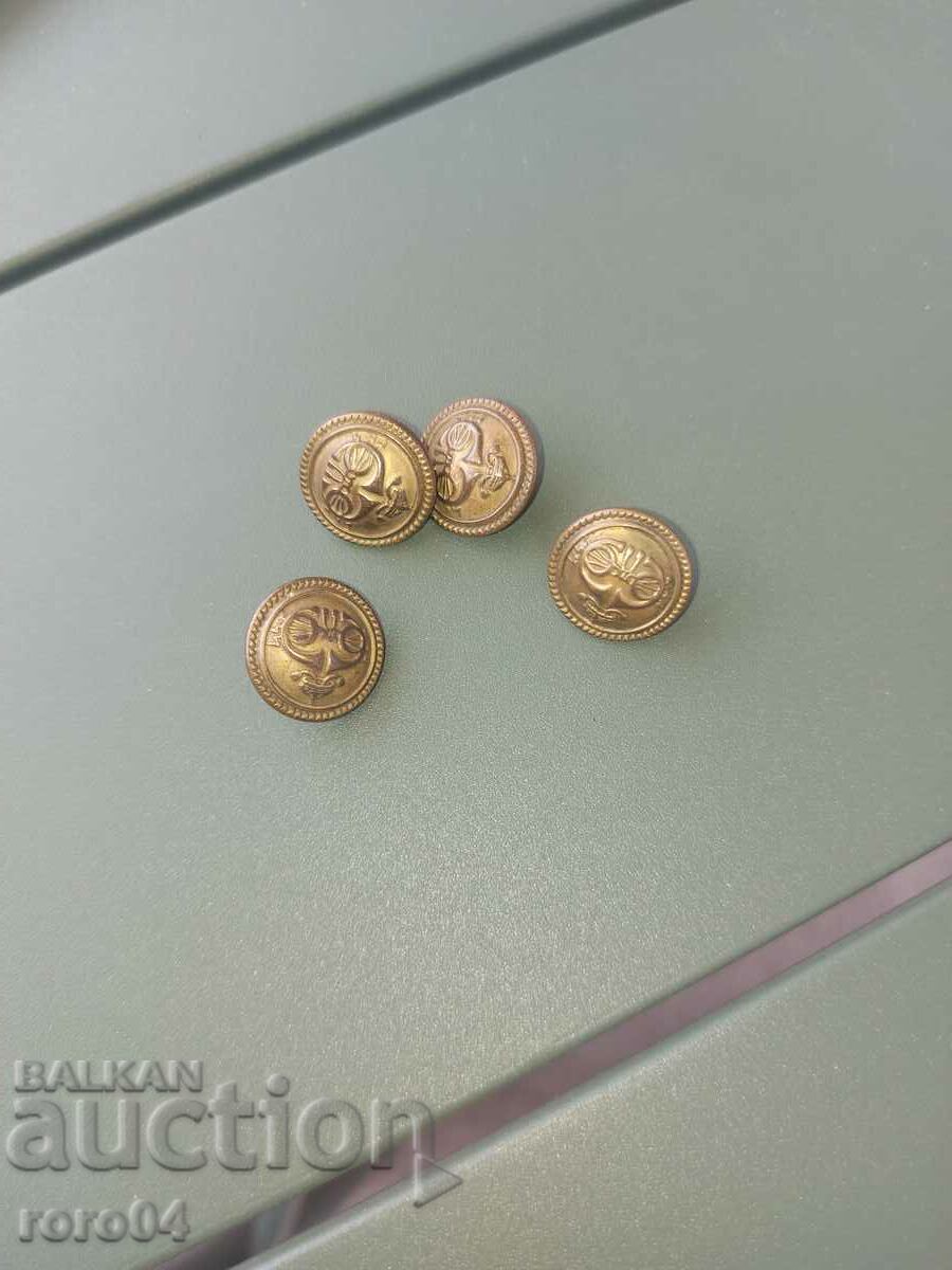 OFFICER'S BUTTONS - KINGDOM OF BULGARIA - 7