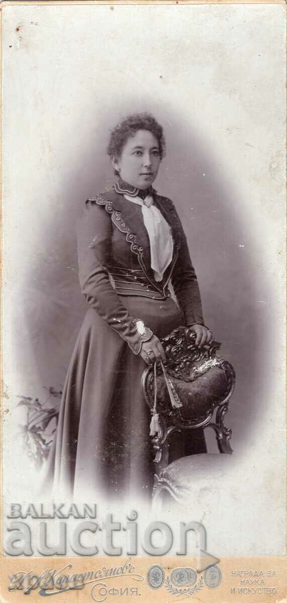 OLD PHOTO - CARDBOARD - D.KARASTOYANOV - SOFIA - G162 OLD PHOTO - CARDBOARD - D.KARASTOYANOV - SOFIA - G162