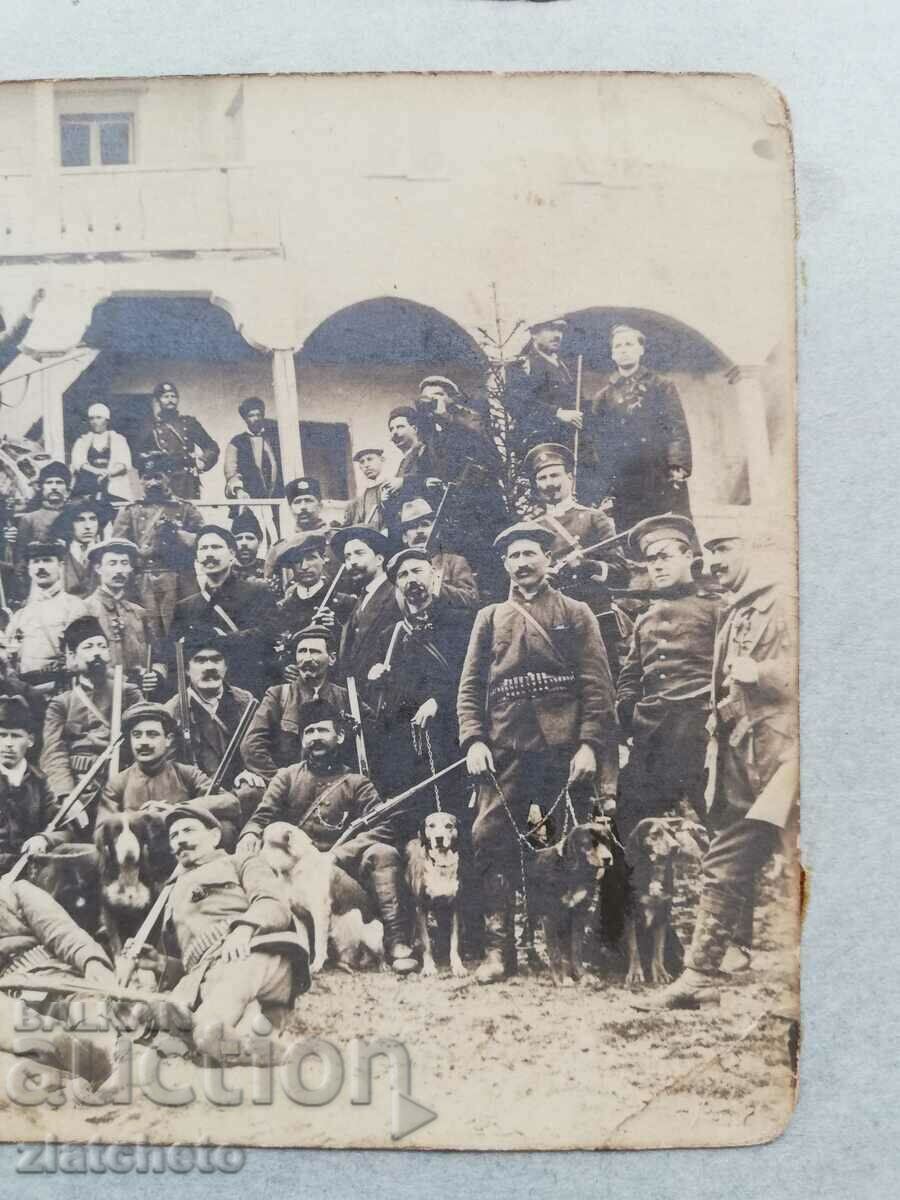 Old photo Kingdom of Bulgaria - Hunters 1915 - 5 Old photo Kingdom of Bulgaria - Hunters 1915 - 5