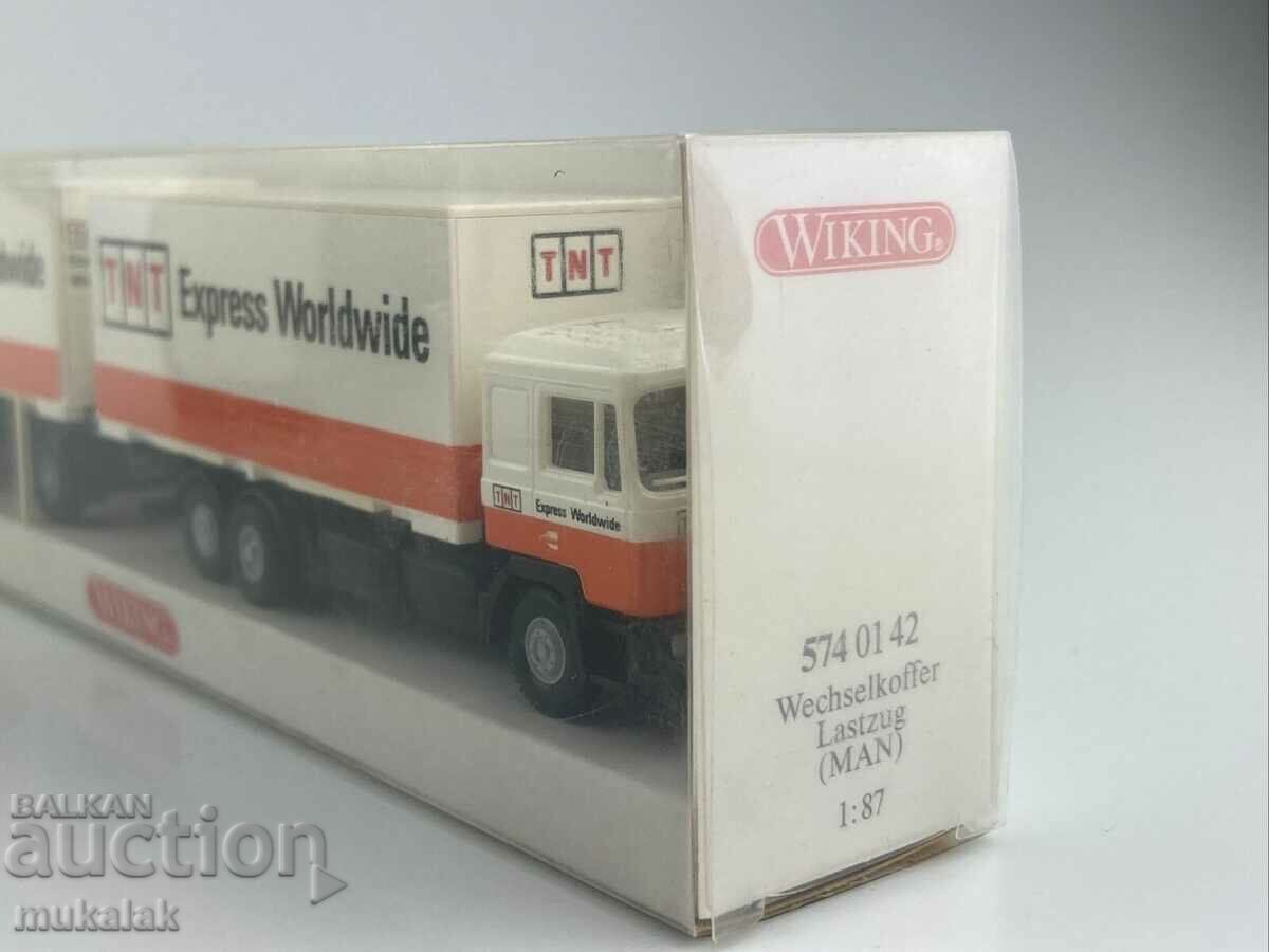 Auction WIKING HO 1/87 TRUCK MAN MODEL IN ORIGINAL PACKAGING Auction WIKING HO 1/87 TRUCK MAN MODEL IN ORIGINAL PACKAGING
