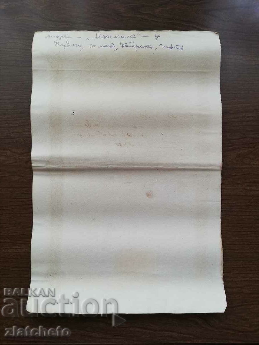 Ruler of Eastern Rumelia 3 GROSS stamp, rare stamp - 6