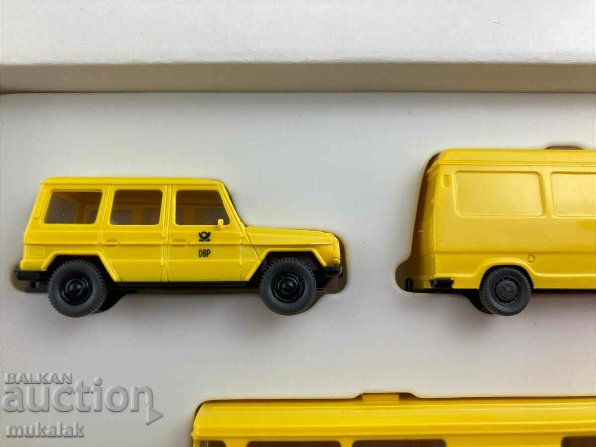 WIKING HO 1/87 4 PCS POSTAL MODEL IN ORIGINAL PACKAGING with price 30.00 BGN | € 15.34 WIKING HO 1/87 4 PCS POSTAL MODEL IN ORIGINAL PACKAGING with price 30.00 BGN | € 15.34