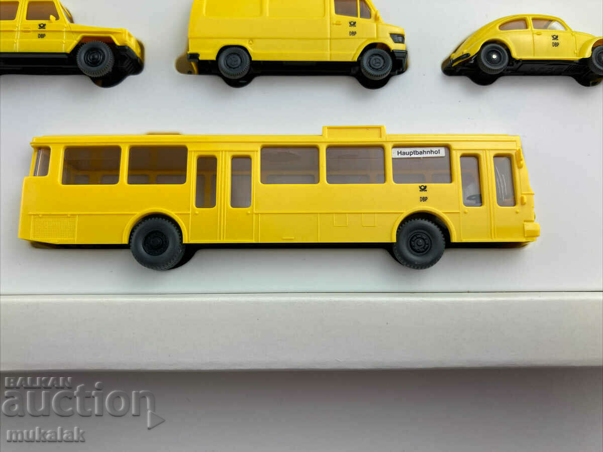 WIKING HO 1/87 4 PCS POSTAL MODEL IN ORIGINAL PACKAGING - 5 WIKING HO 1/87 4 PCS POSTAL MODEL IN ORIGINAL PACKAGING - 5