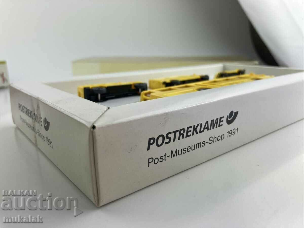 WIKING HO 1/87 4 PCS POSTAL MODEL IN ORIGINAL PACKAGING - 6 WIKING HO 1/87 4 PCS POSTAL MODEL IN ORIGINAL PACKAGING - 6