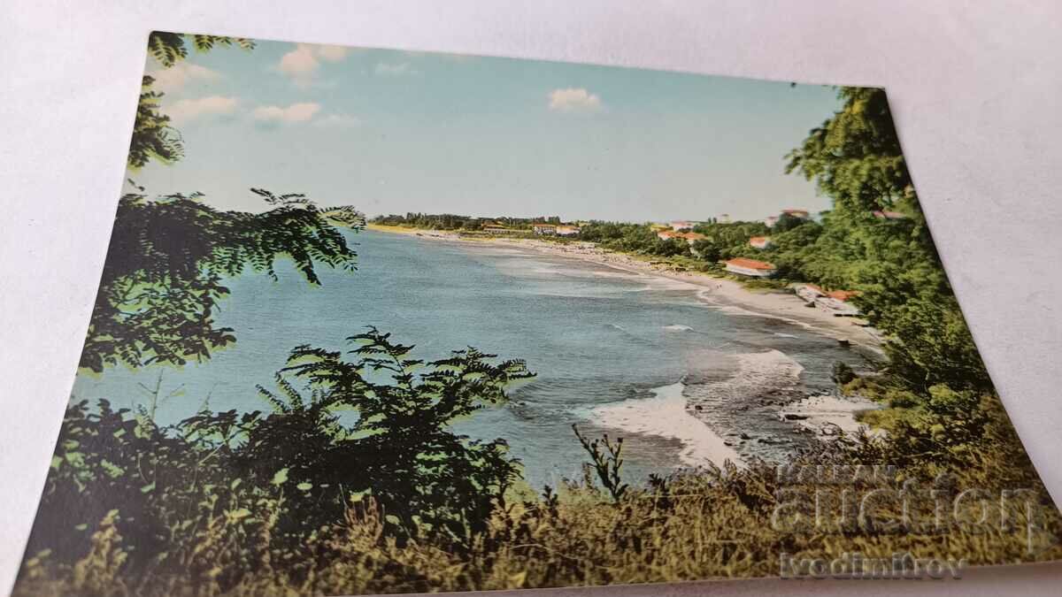 Пощенска картичка Дружба Морски пейзаж 1960