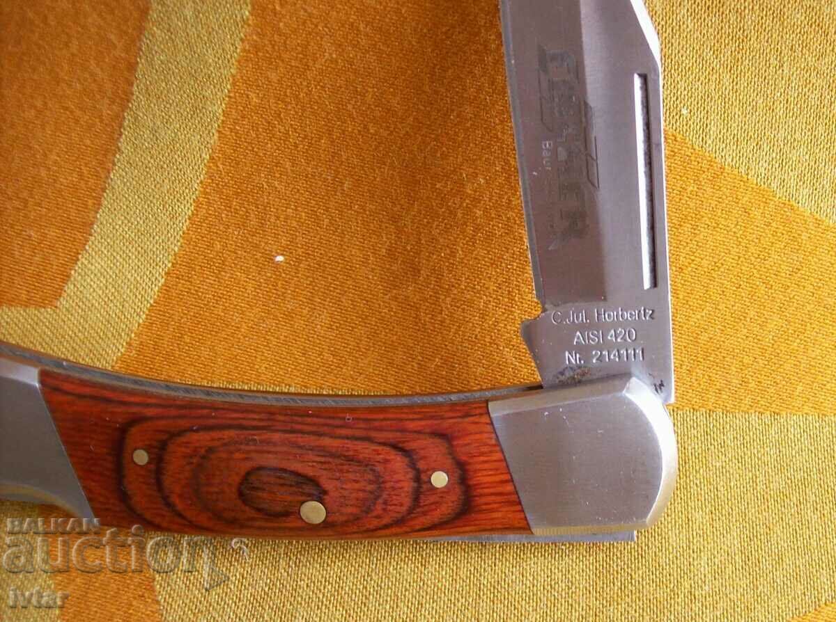 Delivery of German folding knife C.JUL.HERBERTZ/Solingen/ - 2 Delivery of German folding knife C.JUL.HERBERTZ/Solingen/ - 2