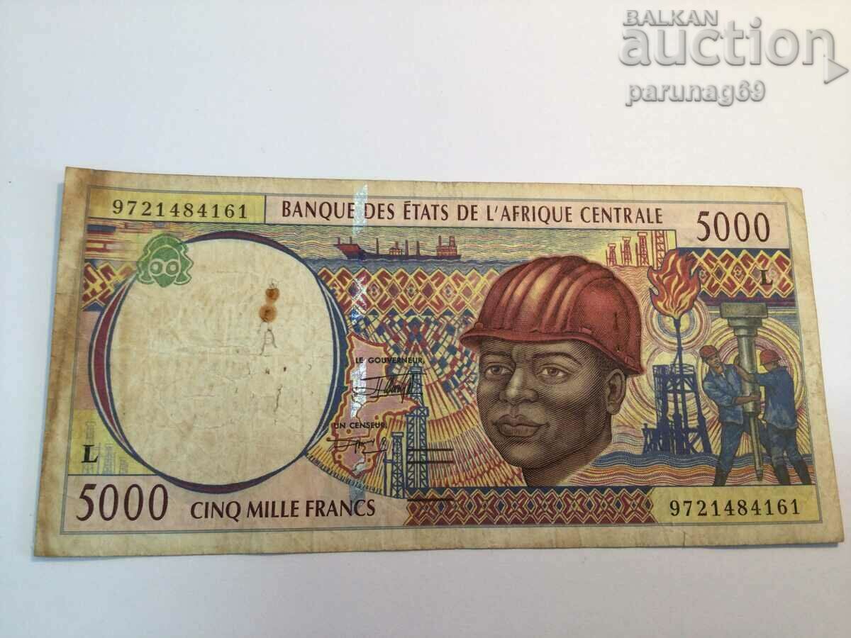 Gabon 5000 franci 1994 (AU)