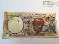 Gabon 5000 franci 1994 (AU)