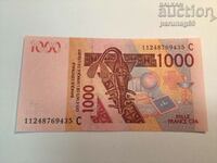 Буркина Фасо 1000 франка  2003 година (АС)