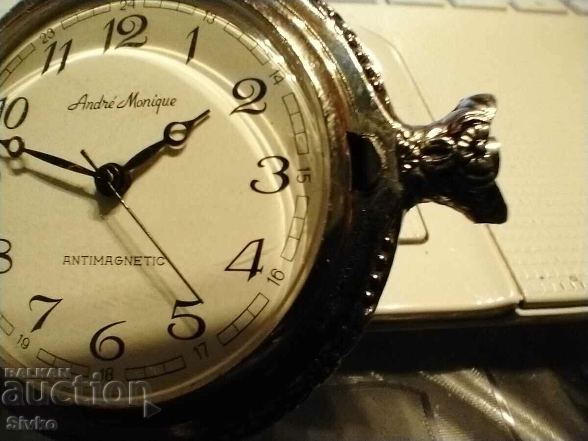 Delivery of Andre Monique antimagnetic pocket watch Delivery of Andre Monique antimagnetic pocket watch
