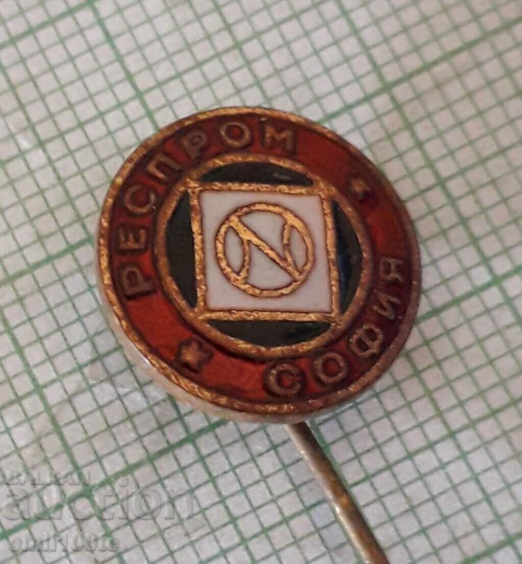 Badge - Resprom Sofia with price 2.00 BGN | € 1.02 Badge - Resprom Sofia with price 2.00 BGN | € 1.02