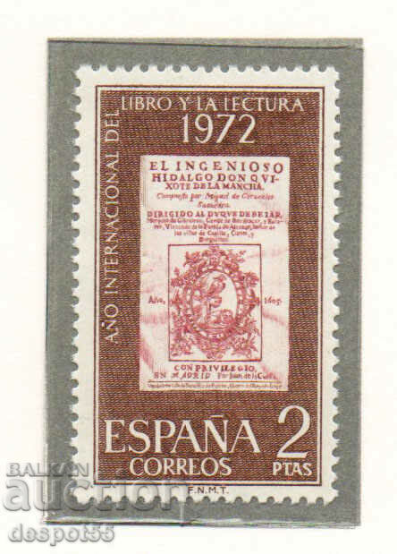 1972. Spania. Anul Internațional al cărții.