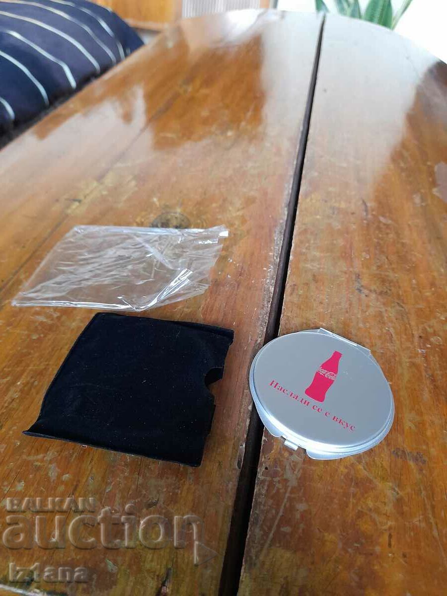 Coca Cola mirror, Coca Cola with price 35.00 BGN | € 17.90 Coca Cola mirror, Coca Cola with price 35.00 BGN | € 17.90