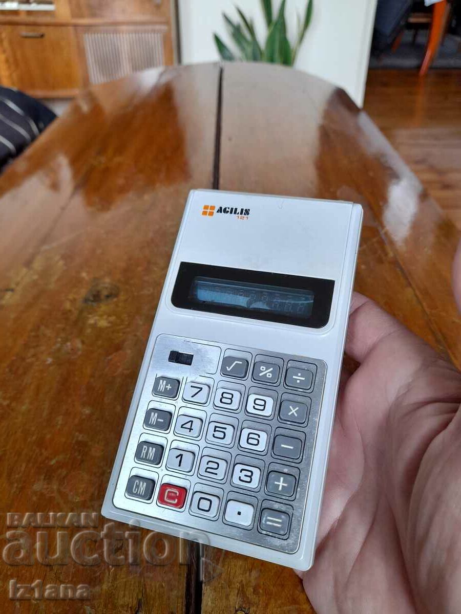 Αριθμομηχανή Agilis με τιμή 15.00 BGN | € 7.67 Αριθμομηχανή Agilis με τιμή 15.00 BGN | € 7.67