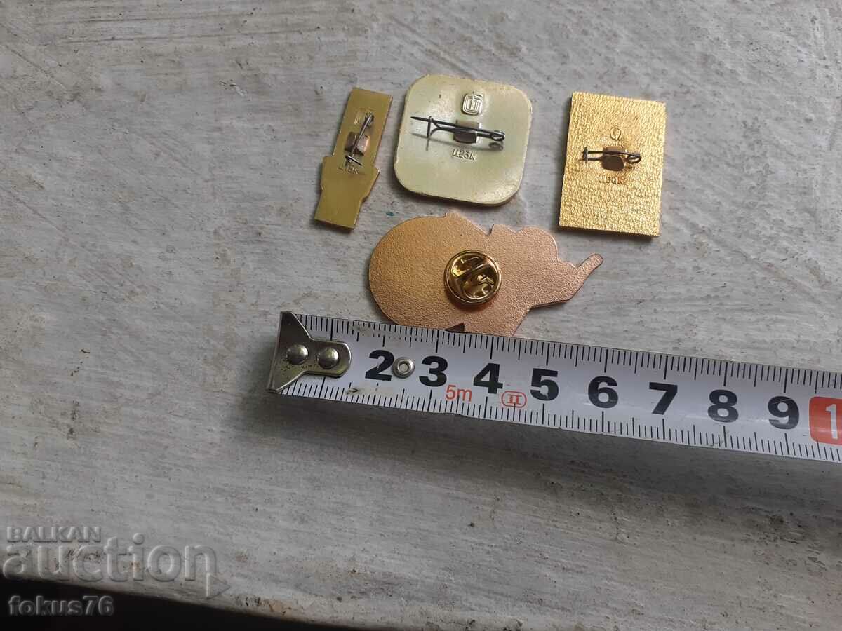 Lot of collector's badges - Olympics Moscow 80 - 5 Lot of collector's badges - Olympics Moscow 80 - 5