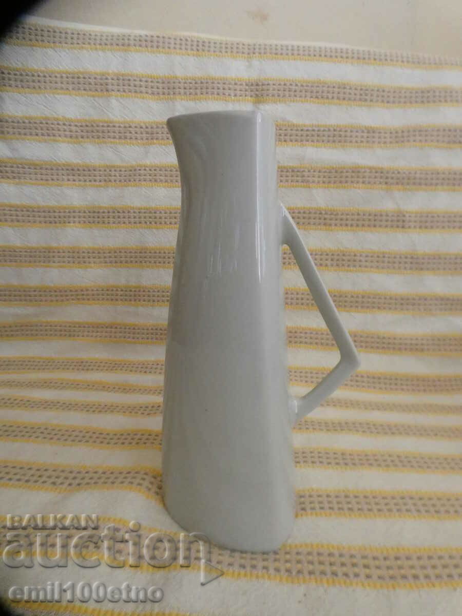 Auction  Vinegar vessel old Bulgarian porcelain SIP