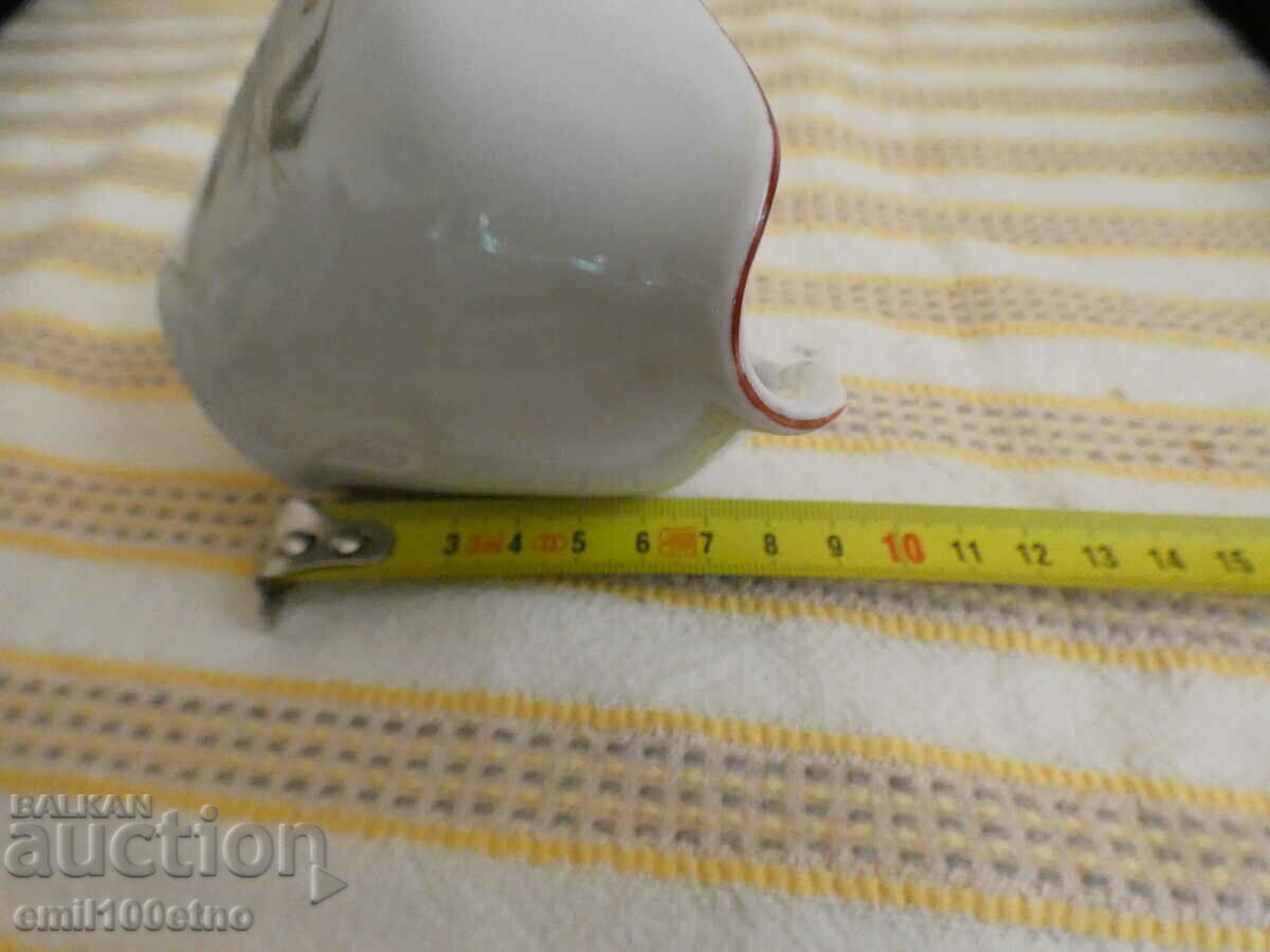 Milk jug old Bulgarian porcelain Isis - 7 Milk jug old Bulgarian porcelain Isis - 7