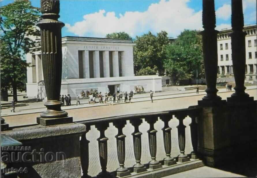 The mausoleum of Georgi Dimitrov