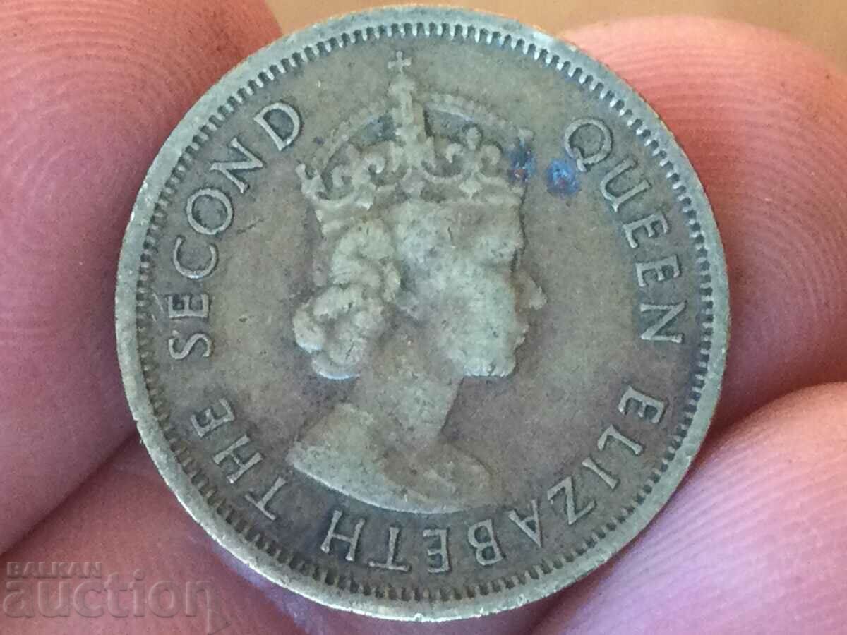 Eastern Caribbean Great Britain 5 Cent 1962 Elizabeth Ship with price 4.00 BGN | € 2.05 Eastern Caribbean Great Britain 5 Cent 1962 Elizabeth Ship with price 4.00 BGN | € 2.05