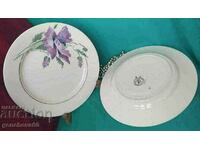 TWO Beautiful porcelain plates/FRANSE