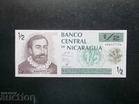 NICARAGUA, 1/2 cordoba, 1992, UNC