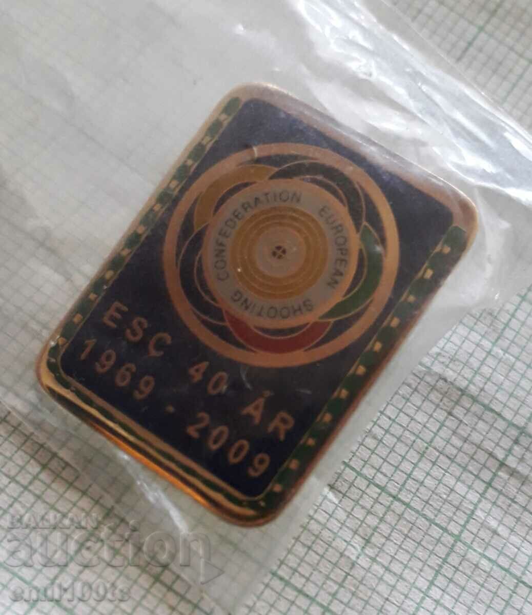 Σήμα - 40 χρόνια Ευρωπαϊκή Ομοσπονδία Σκοποβολής με τιμή 4.00 BGN | € 2.05 Σήμα - 40 χρόνια Ευρωπαϊκή Ομοσπονδία Σκοποβολής με τιμή 4.00 BGN | € 2.05