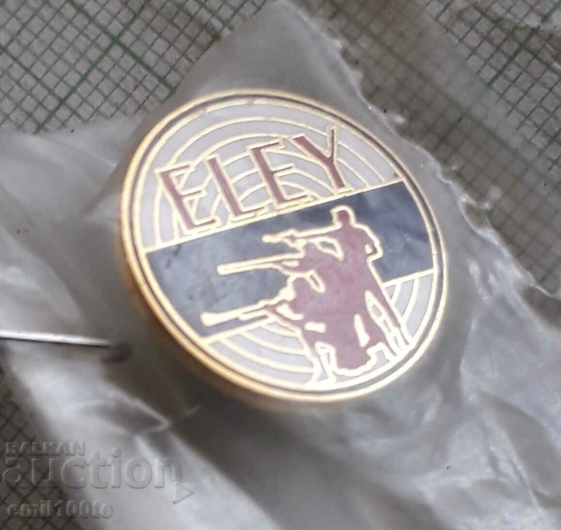 Badge - ELEY company for cartridges, etc. with price 3.00 BGN | € 1.53 Badge - ELEY company for cartridges, etc. with price 3.00 BGN | € 1.53
