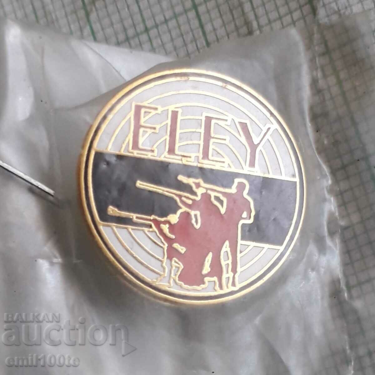 Badge - ELEY company for cartridges, etc.