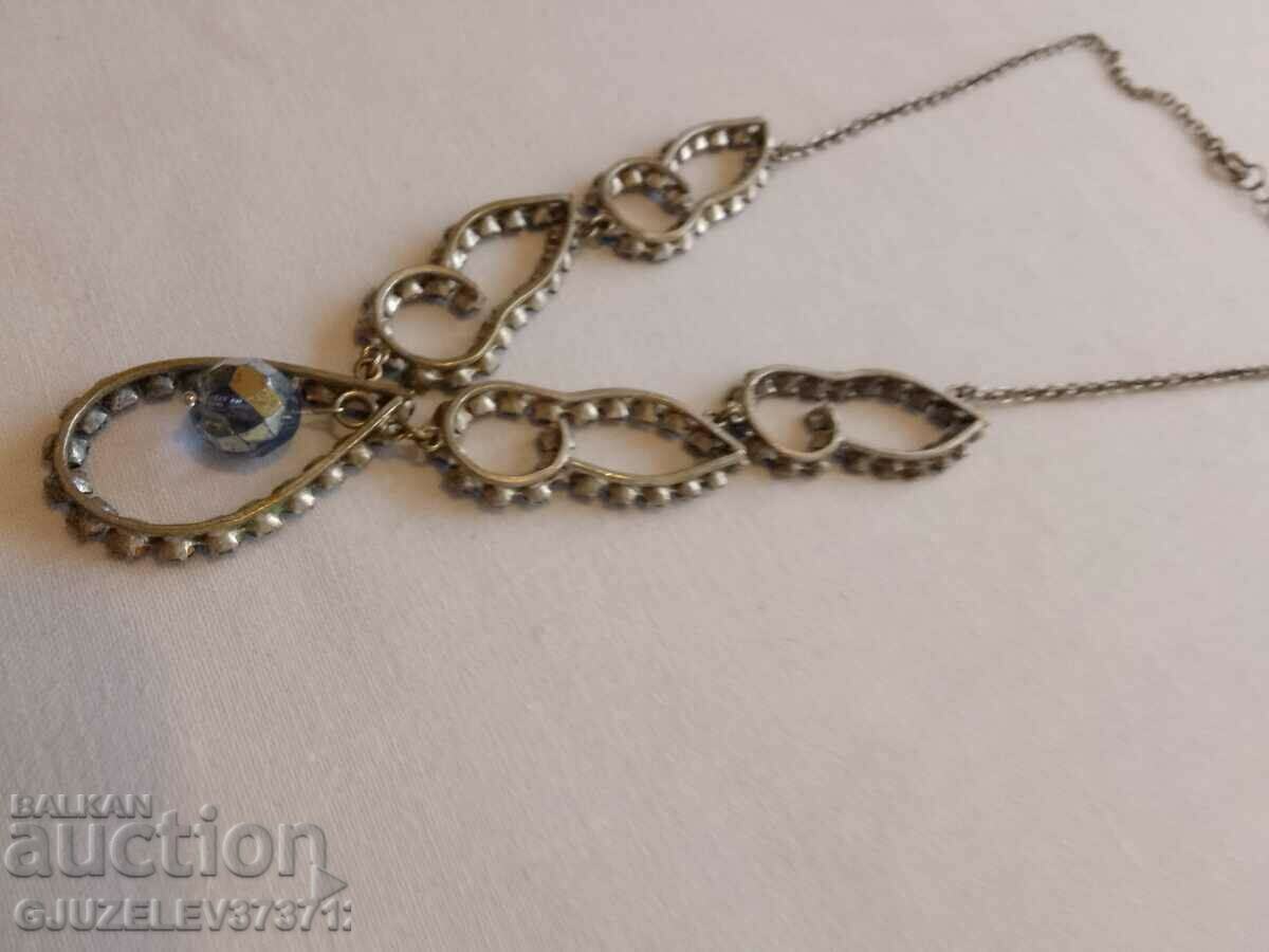 1930s/1940s Vintage Crystal Breastplate Necklace - 5 1930s/1940s Vintage Crystal Breastplate Necklace - 5